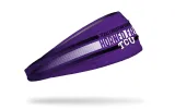 Texas Christian University: Faded Stripe Big Bang Lite Headband sold by JUNK Brands