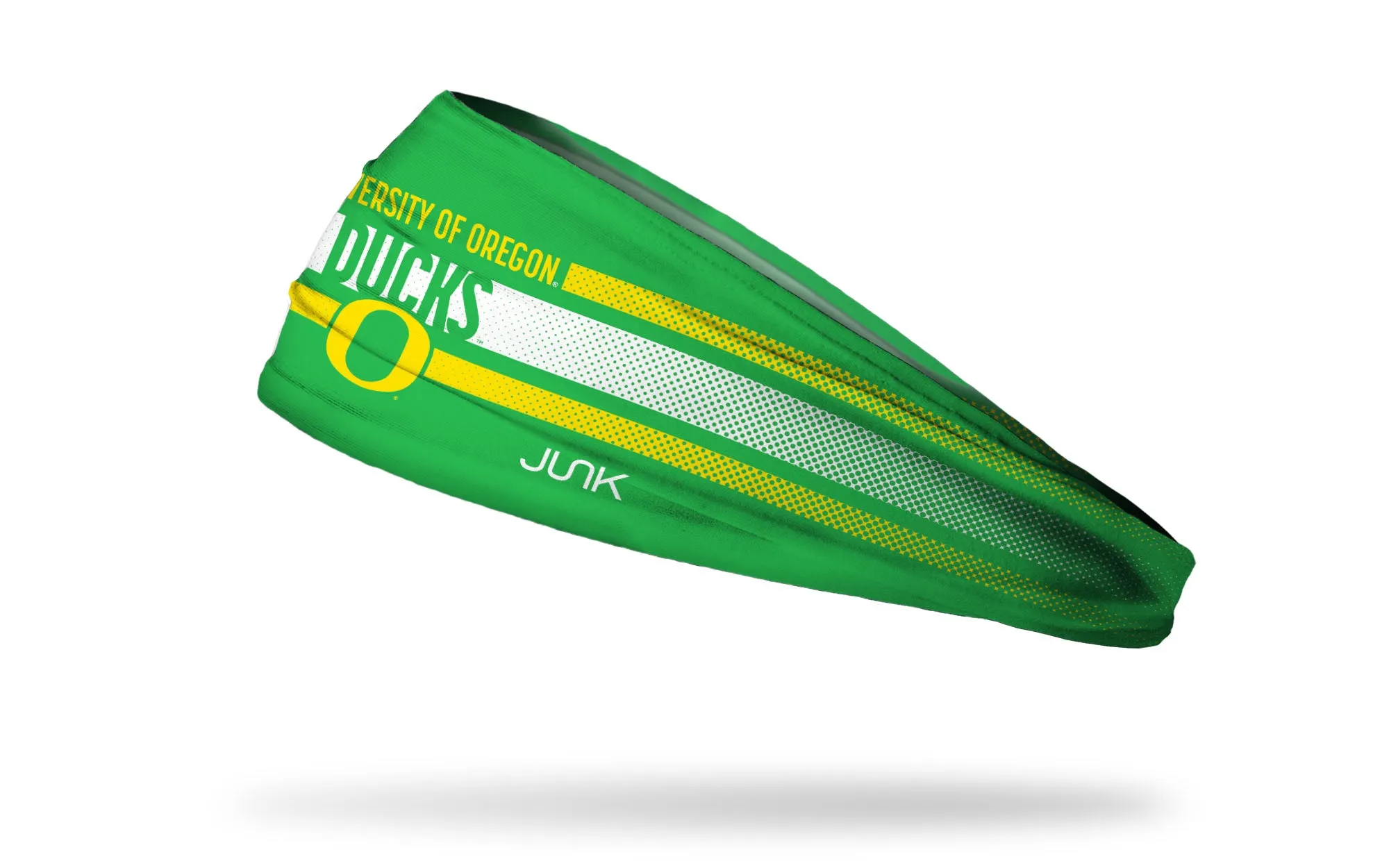 University of Oregon: Faded Stripe Big Bang Lite Headband sold by JUNK Brands