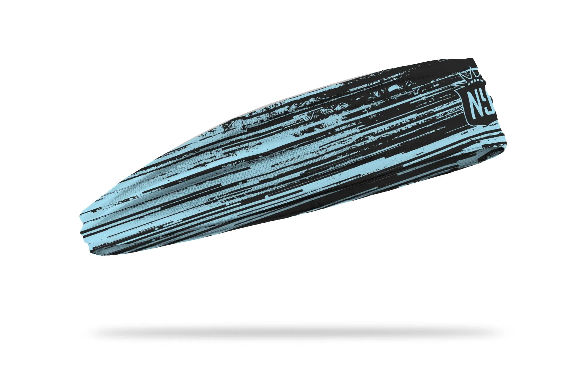 NJ/NY Gotham FC: Artistic Infinity Headband sold by JUNK Brands product image thumbnail 2