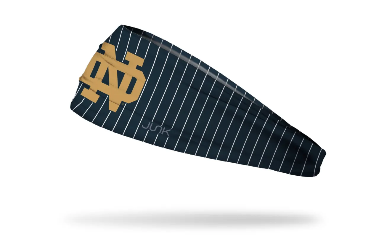 University of Notre Dame: Pinstripe Big Bang Lite Headband sold by JUNK Brands