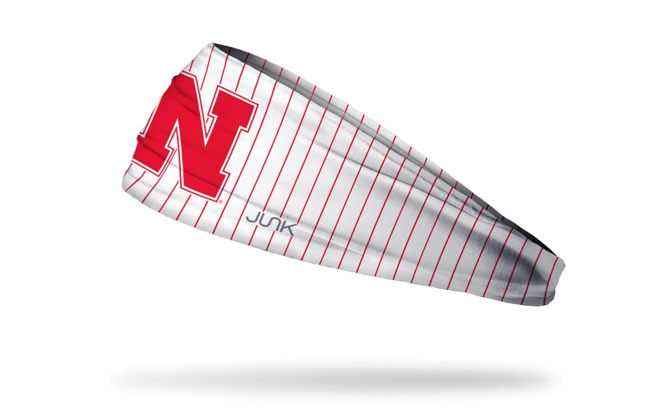 University of Nebraska: Pinstripe Big Bang Lite Headband sold by JUNK Brands