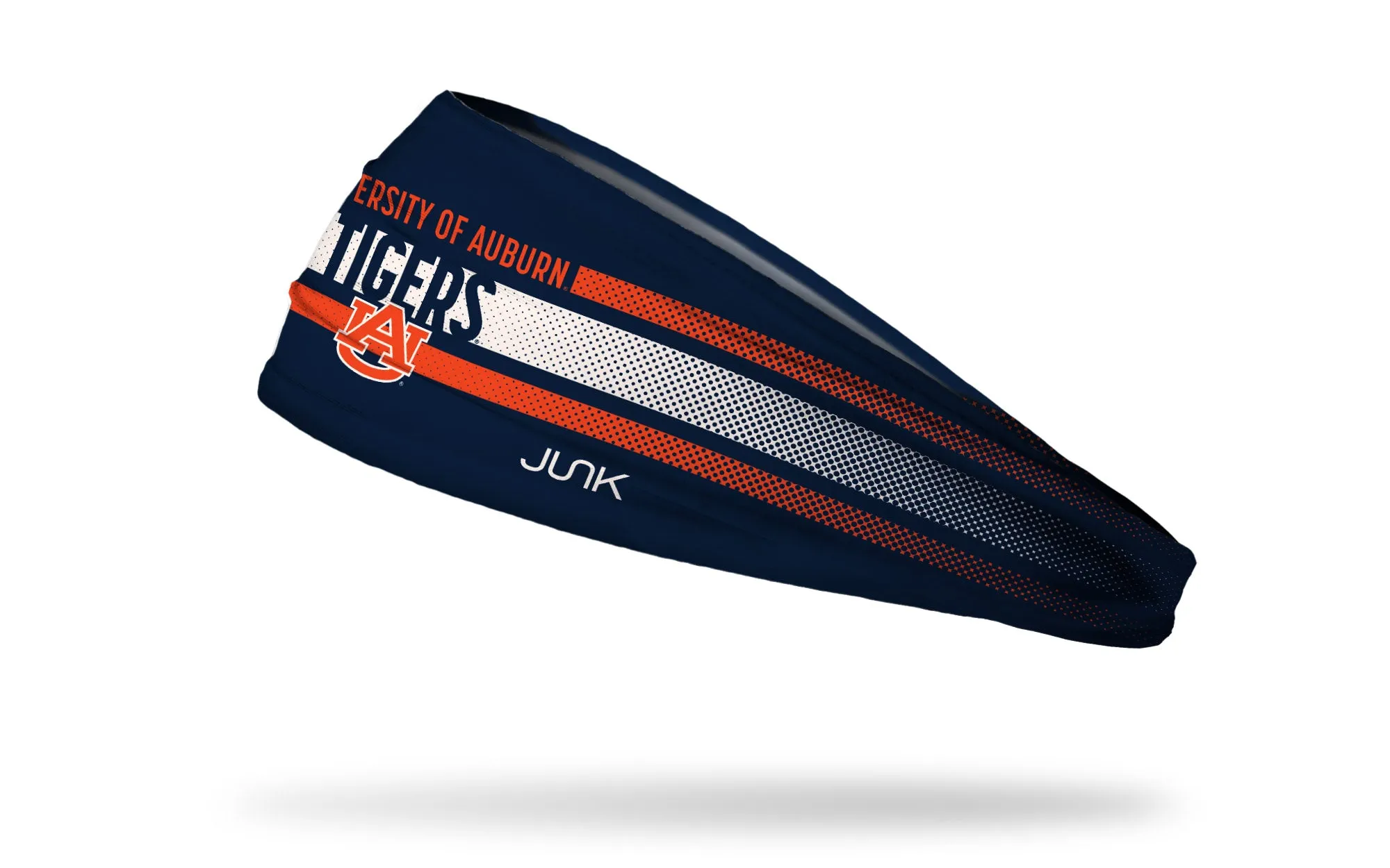 Auburn University: Faded Stripe Big Bang Lite Headband sold by JUNK Brands