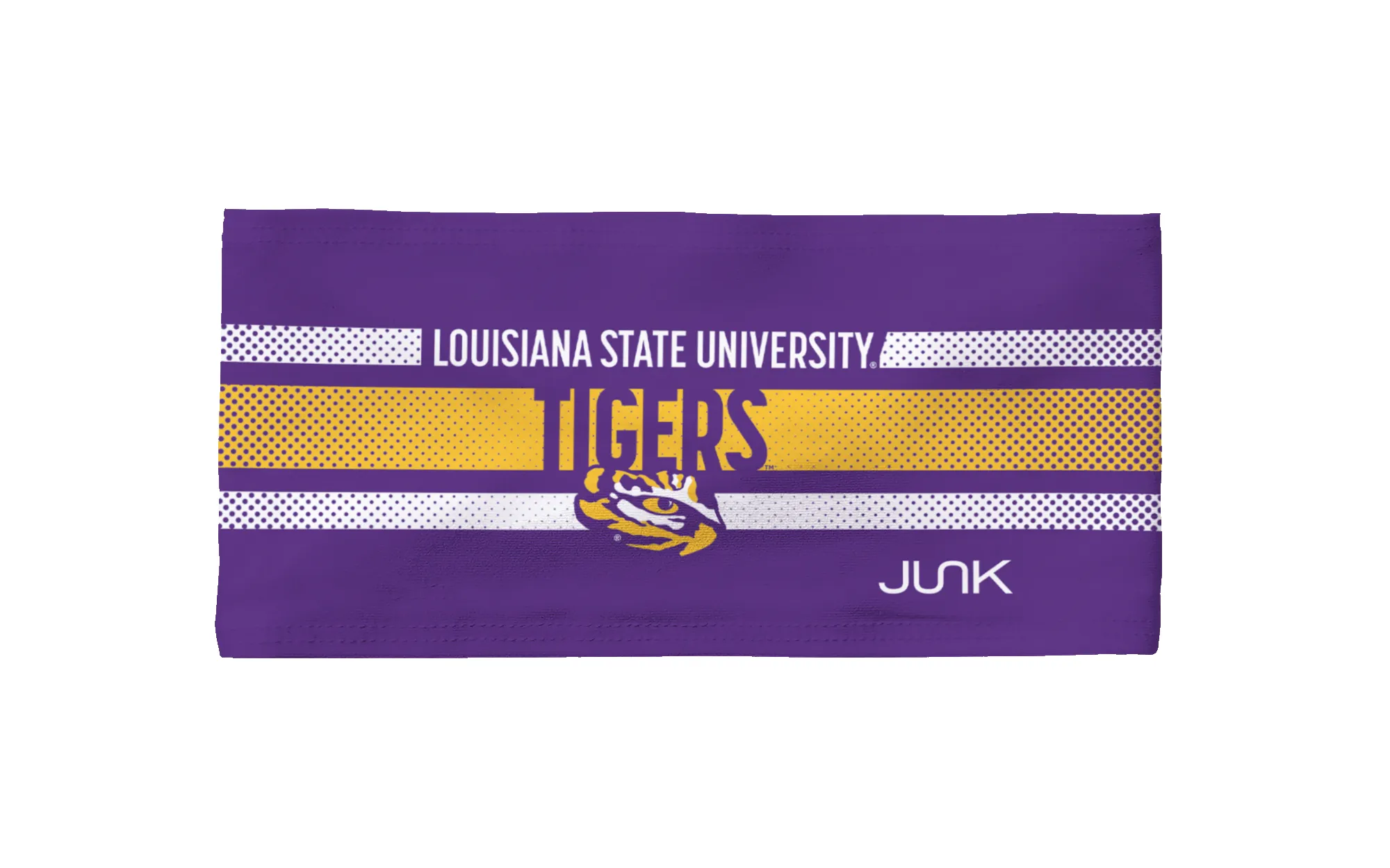Louisiana State University: Faded Stripe Big Bang Lite Headband sold by JUNK Brands product image thumbnail 3