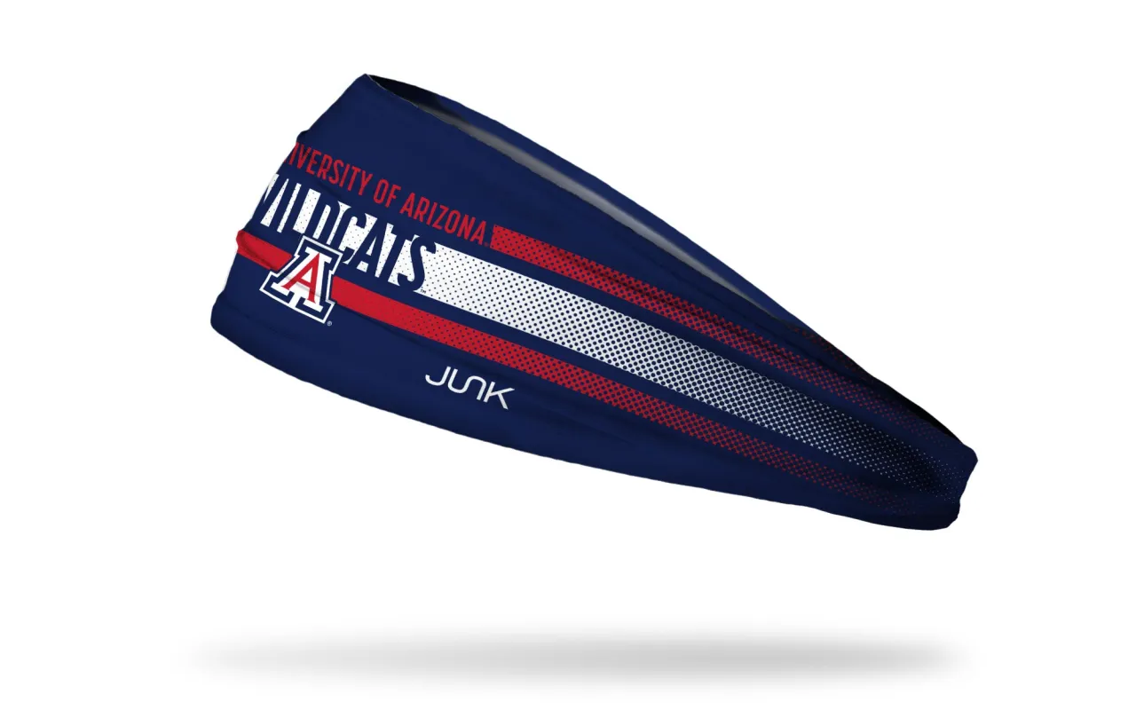 University of Arizona: Faded Stripe Big Bang Lite Headband sold by JUNK Brands