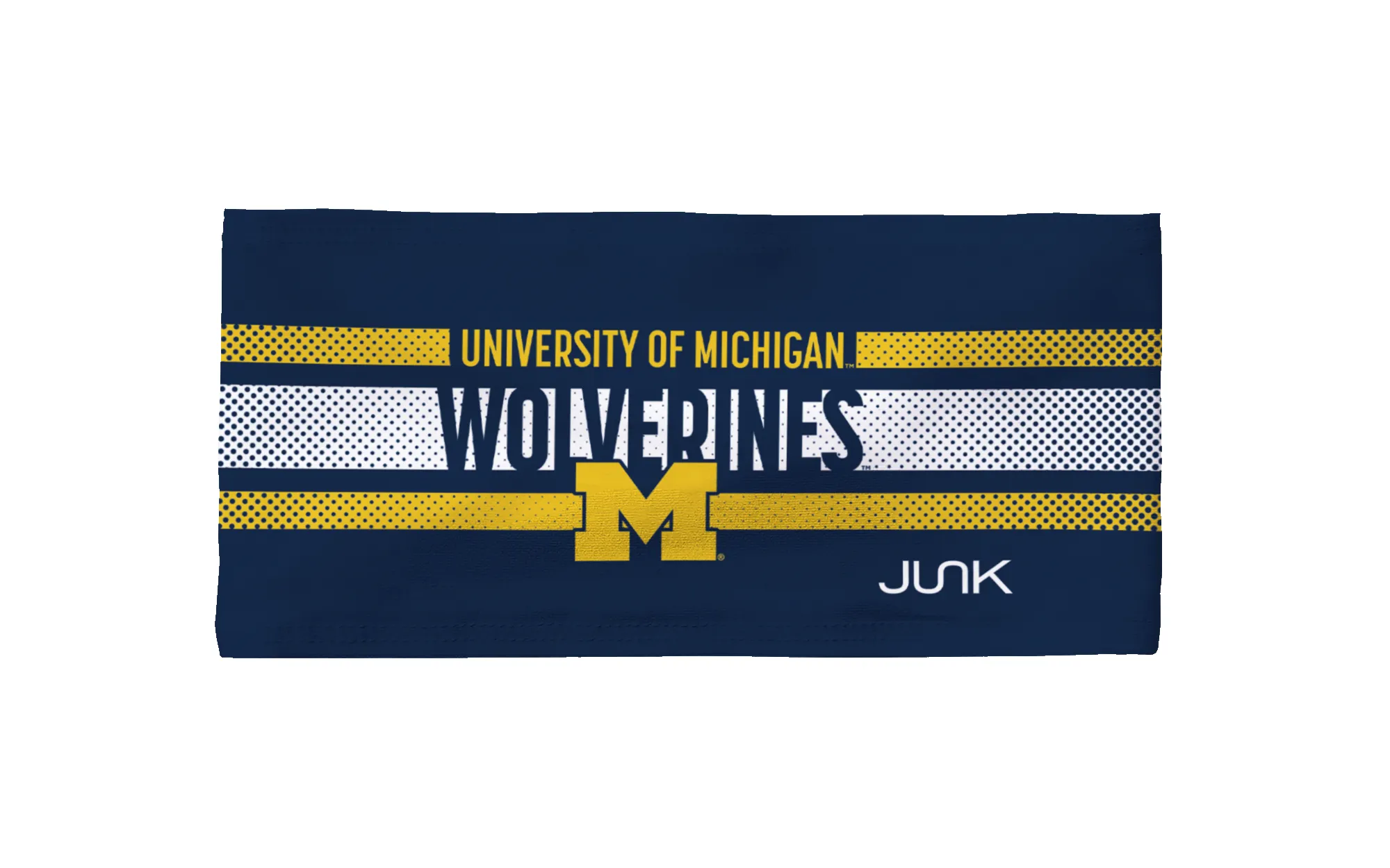 University of Michigan: Faded Stripe Big Bang Lite Headband sold by JUNK Brands product image thumbnail 3