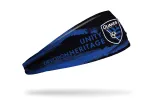 San Jose Earthquakes: Rally Cry Big Bang Lite Headband sold by JUNK Brands