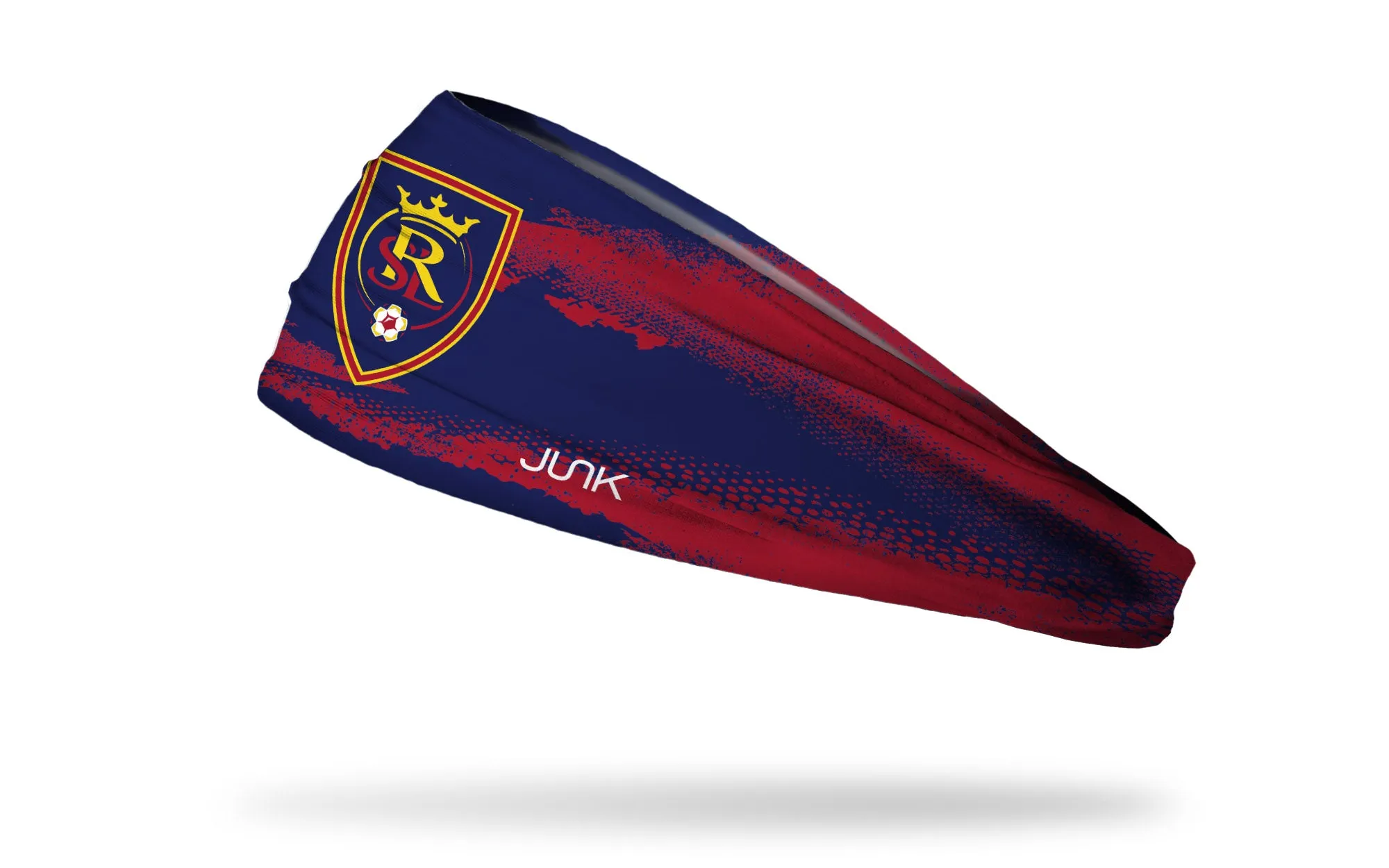 Real Salt Lake: Rally Cry Big Bang Lite Headband sold by JUNK Brands