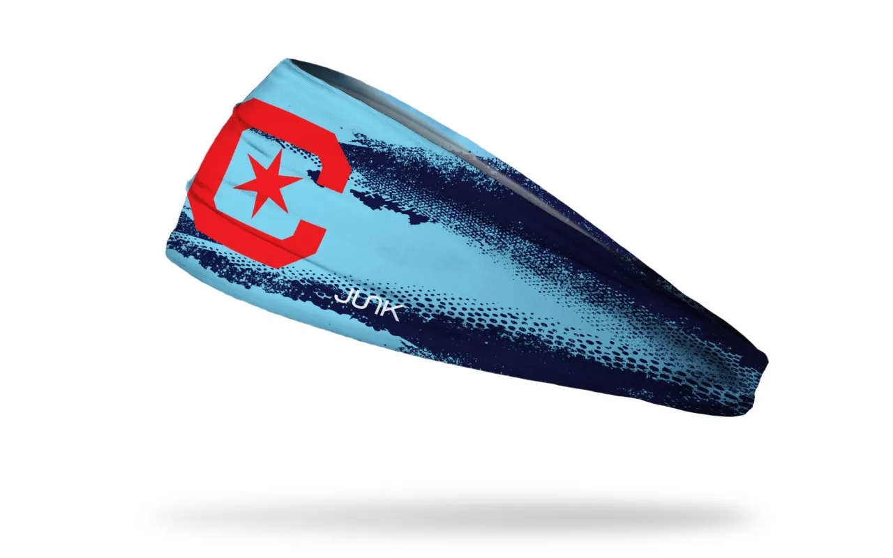 Chicago Fire FC: Rally Cry Big Bang Lite Headband sold by JUNK Brands