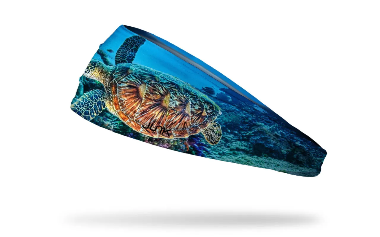 Tropical Turtle Big Bang Lite Headband sold by JUNK Brands