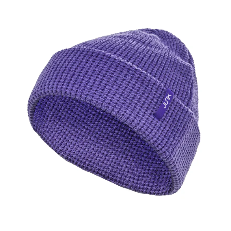 Astral Purple Waffle Knit Beanie sold by JUNK Brands