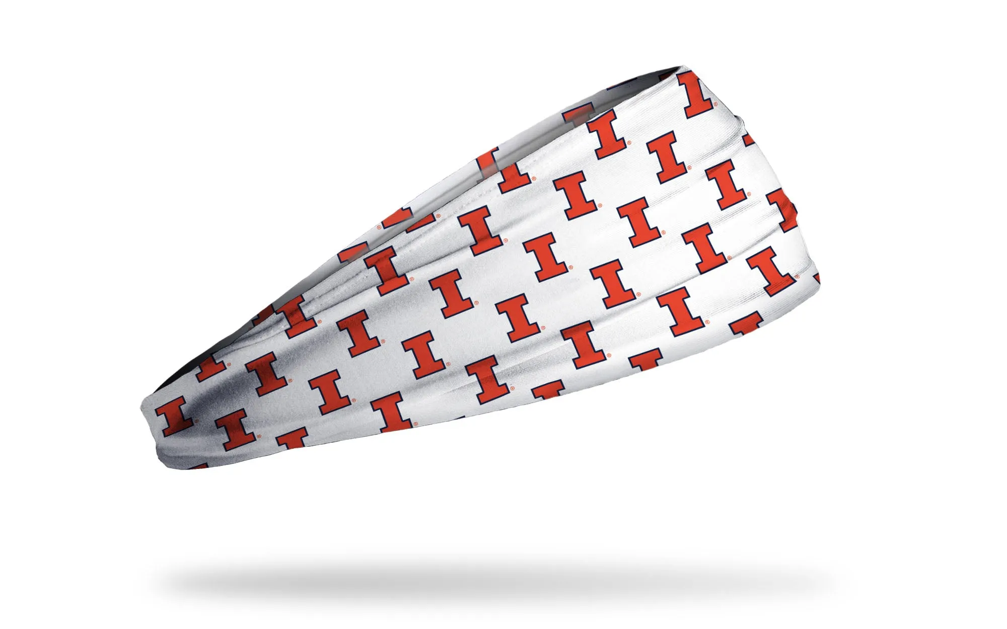 University of Illinois: Logo Pattern Big Bang Lite Headband sold by JUNK Brands product image thumbnail 2