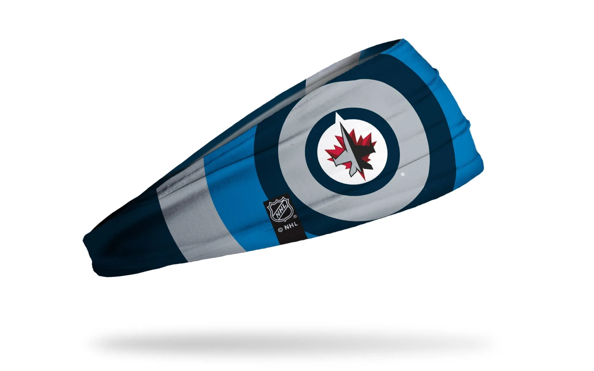 Winnipeg Jets: Reverb Big Bang Lite Headband sold by JUNK Brands