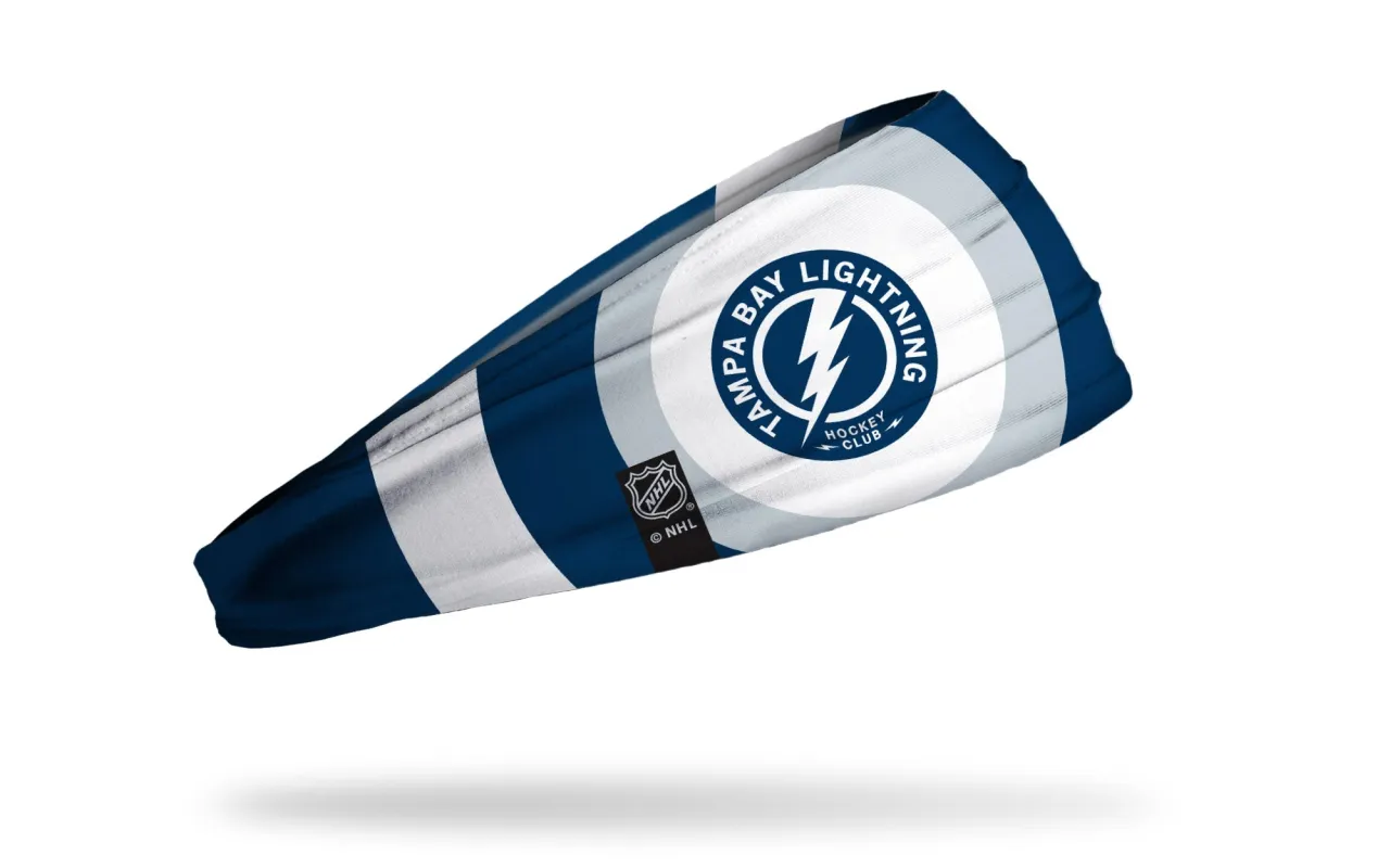 Tampa Bay Lightning: Reverb Big Bang Lite Headband sold by JUNK Brands