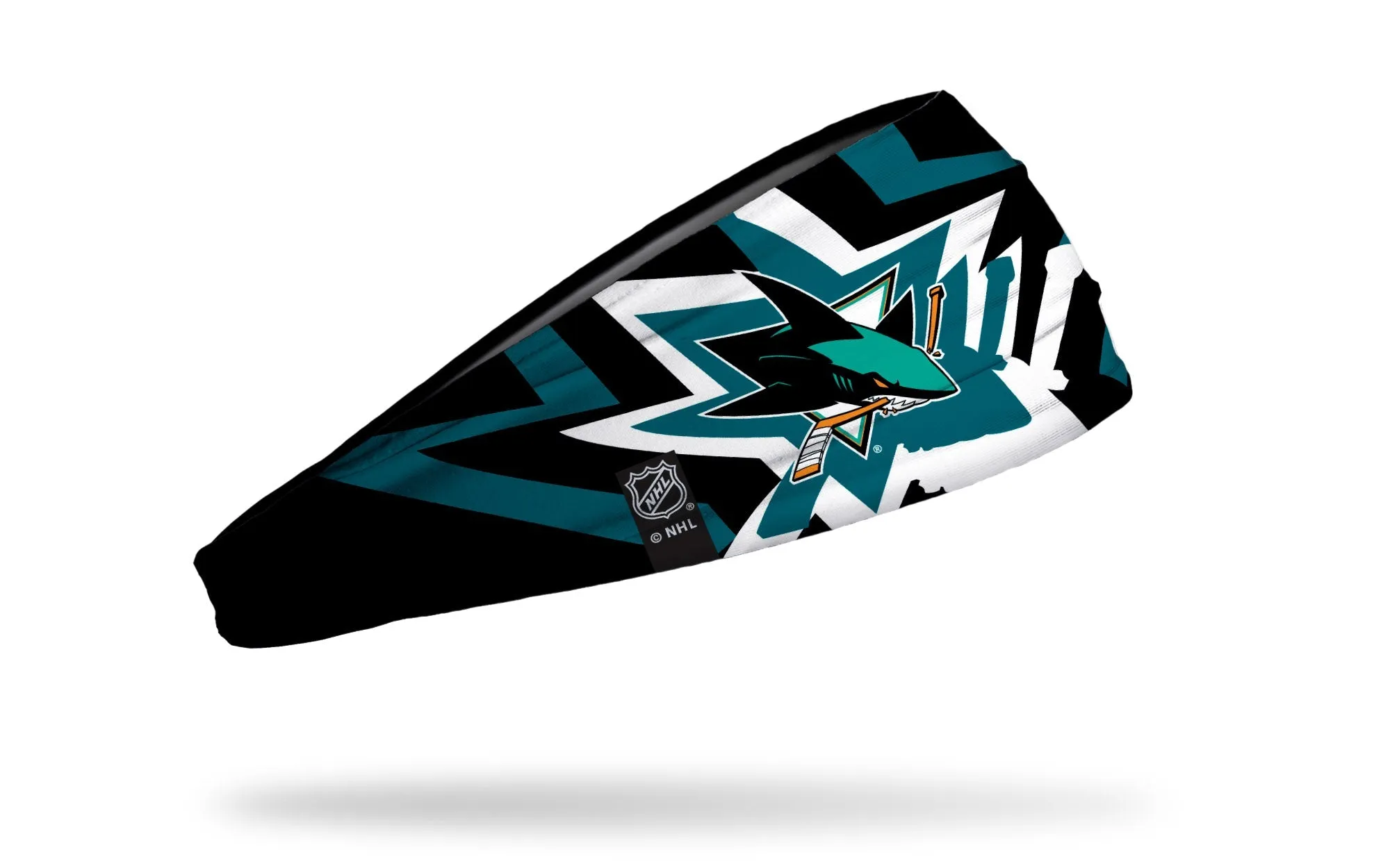 San Jose Sharks: Reverb Big Bang Lite Headband sold by JUNK Brands