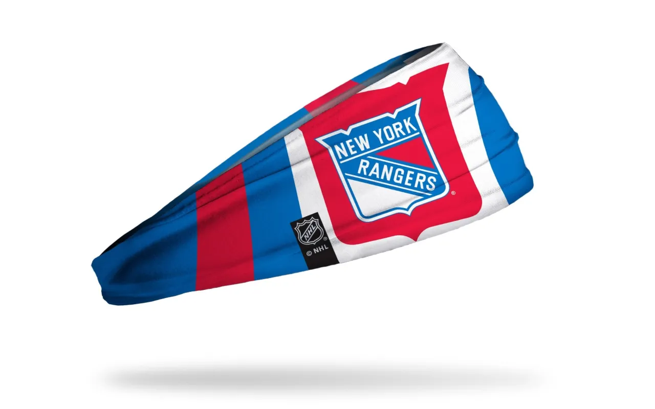 New York Rangers: Reverb Big Bang Lite Headband sold by JUNK Brands
