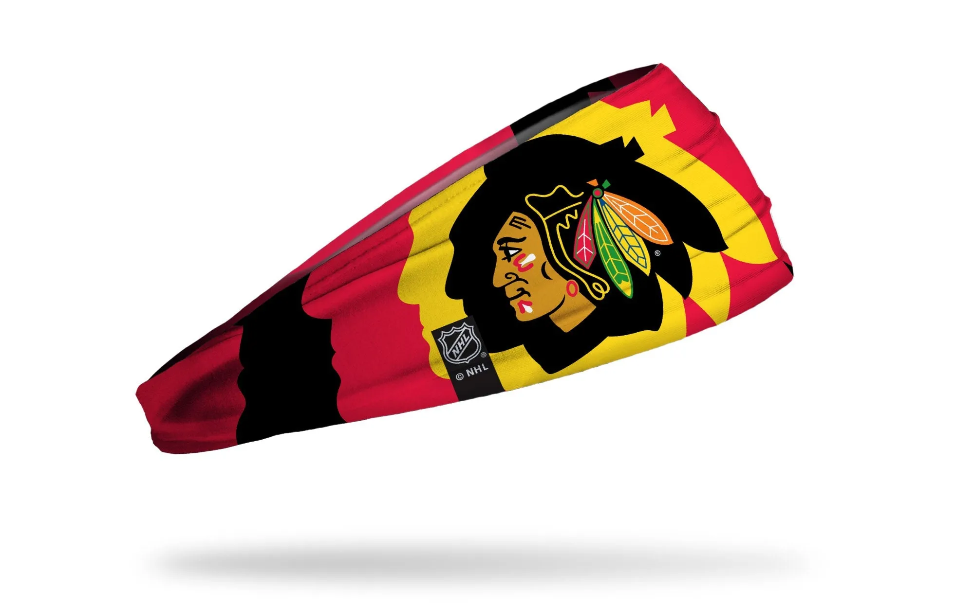 Chicago Blackhawks: Reverb Big Bang Lite Headband sold by JUNK Brands