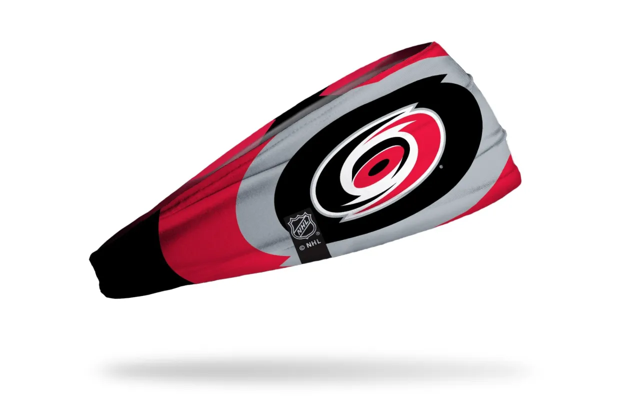 Carolina Hurricanes: Reverb Big Bang Lite Headband sold by JUNK Brands