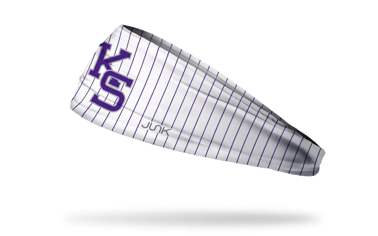 Kansas State University: Pinstripe Big Bang Lite Headband sold by JUNK Brands