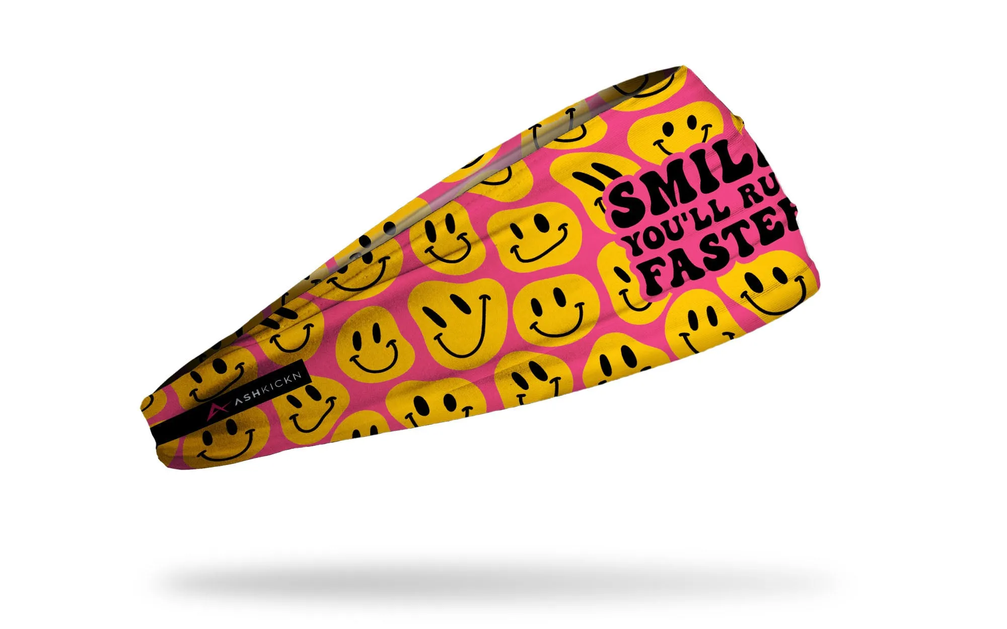Ashley Paulson: Smile You'll Run Faster Big Bang Lite Headband sold by JUNK Brands product image thumbnail 2