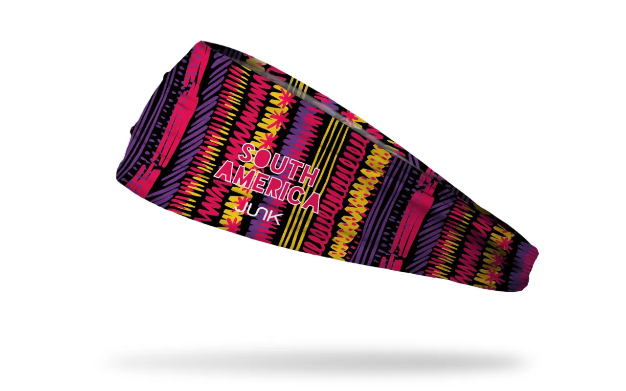 South America Big Bang Lite Headband sold by JUNK Brands
