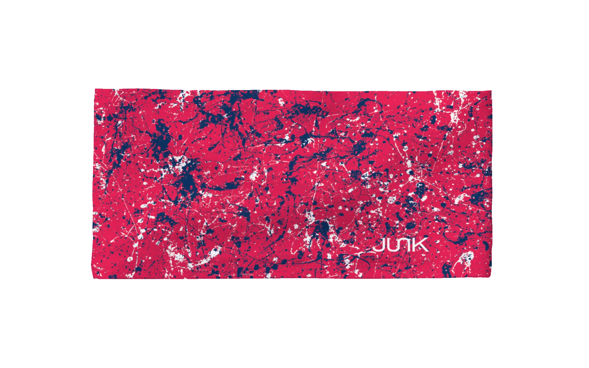 Red Navy Splatter Big Bang Lite Headband sold by JUNK Brands product image thumbnail 3