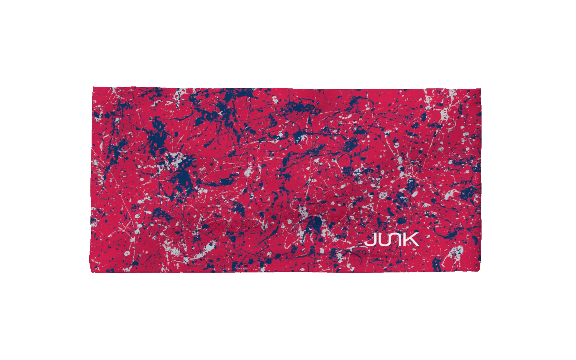 Red Midnight Silver Splatter Big Bang Lite Headband sold by JUNK Brands product image thumbnail 3