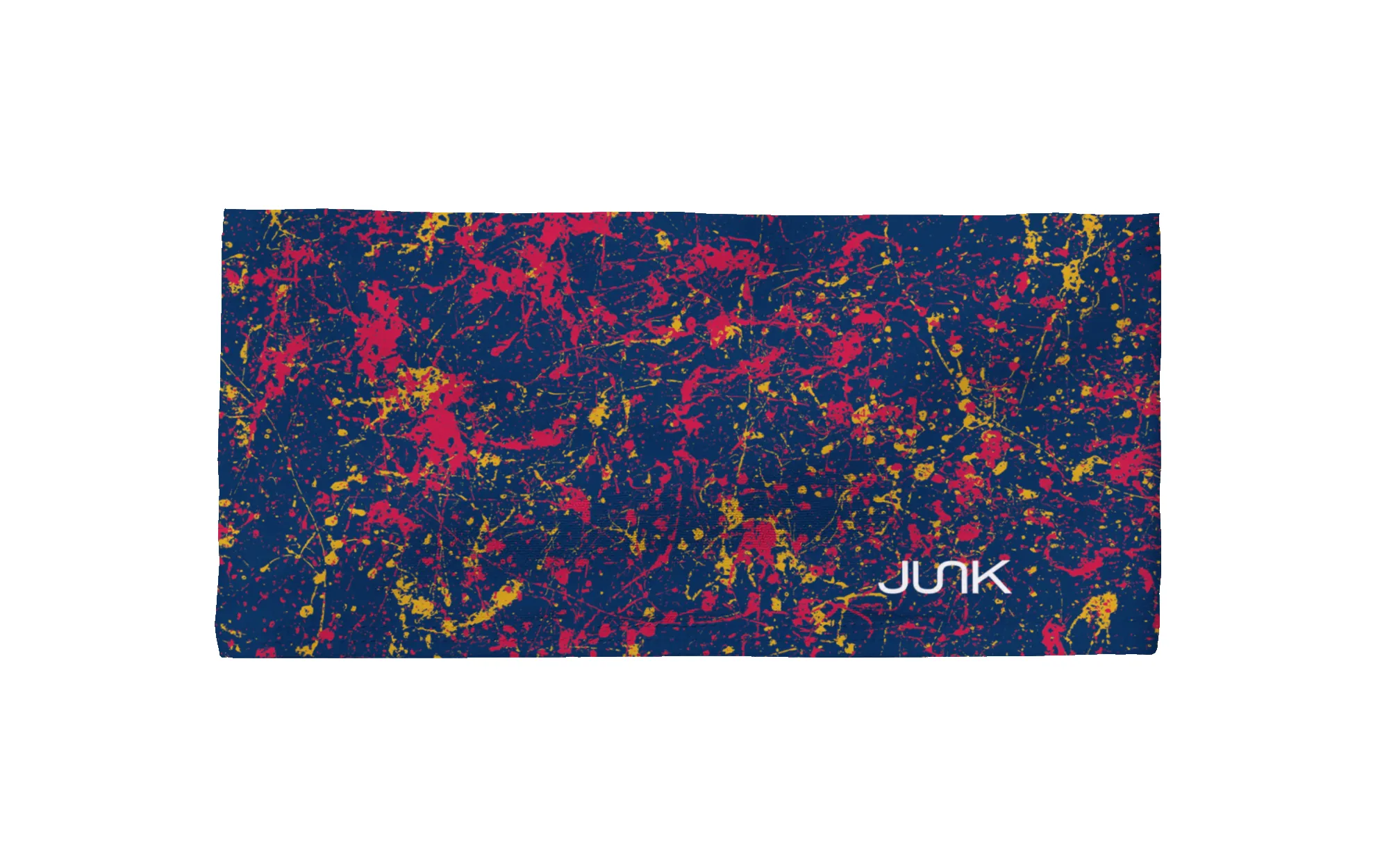 Navy Scarlet Gold Splatter Big Bang Lite Headband sold by JUNK Brands product image thumbnail 3