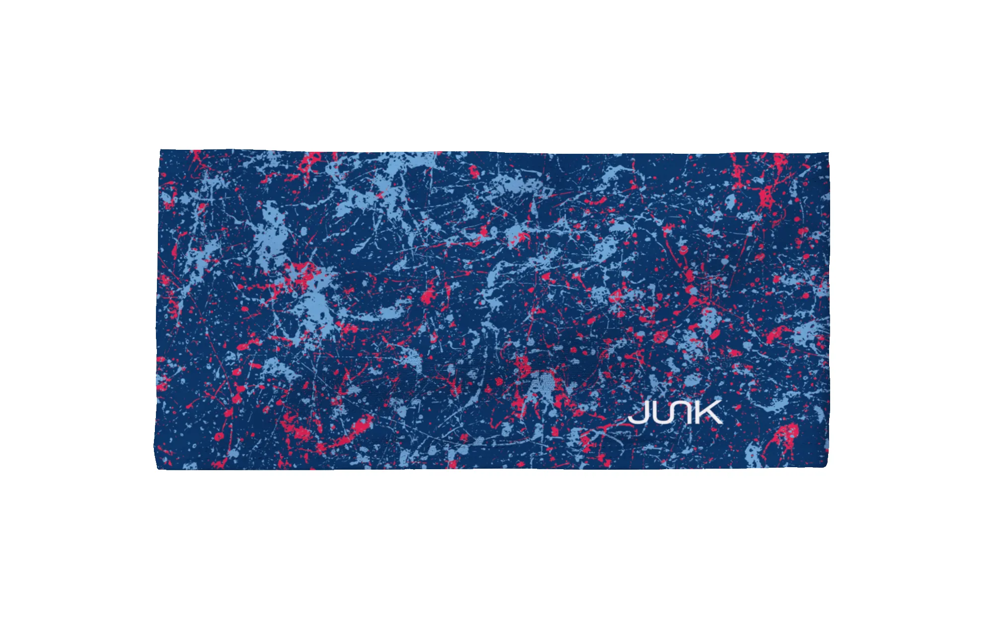 Blue Red Powder Splatter Big Bang Lite Headband sold by JUNK Brands product image thumbnail 3