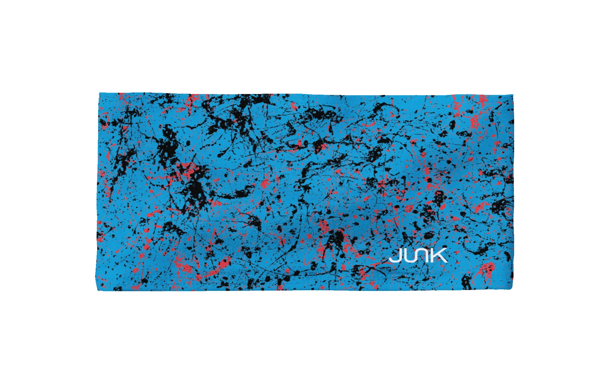 Blue Red Black Splatter Big Bang Lite Headband sold by JUNK Brands product image thumbnail 3