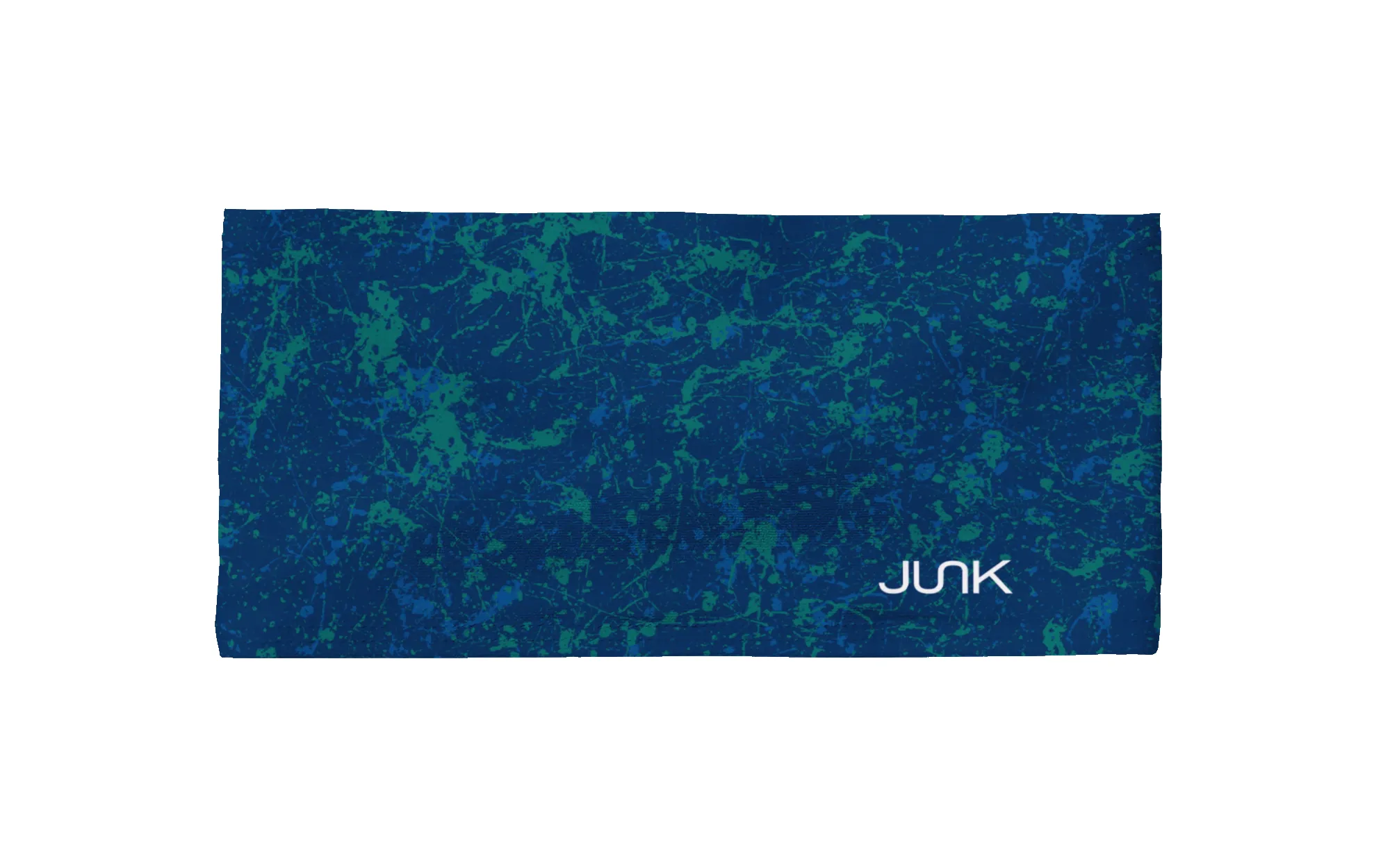 Blue Green Navy Splatter Big Bang Lite Headband sold by JUNK Brands product image thumbnail 3