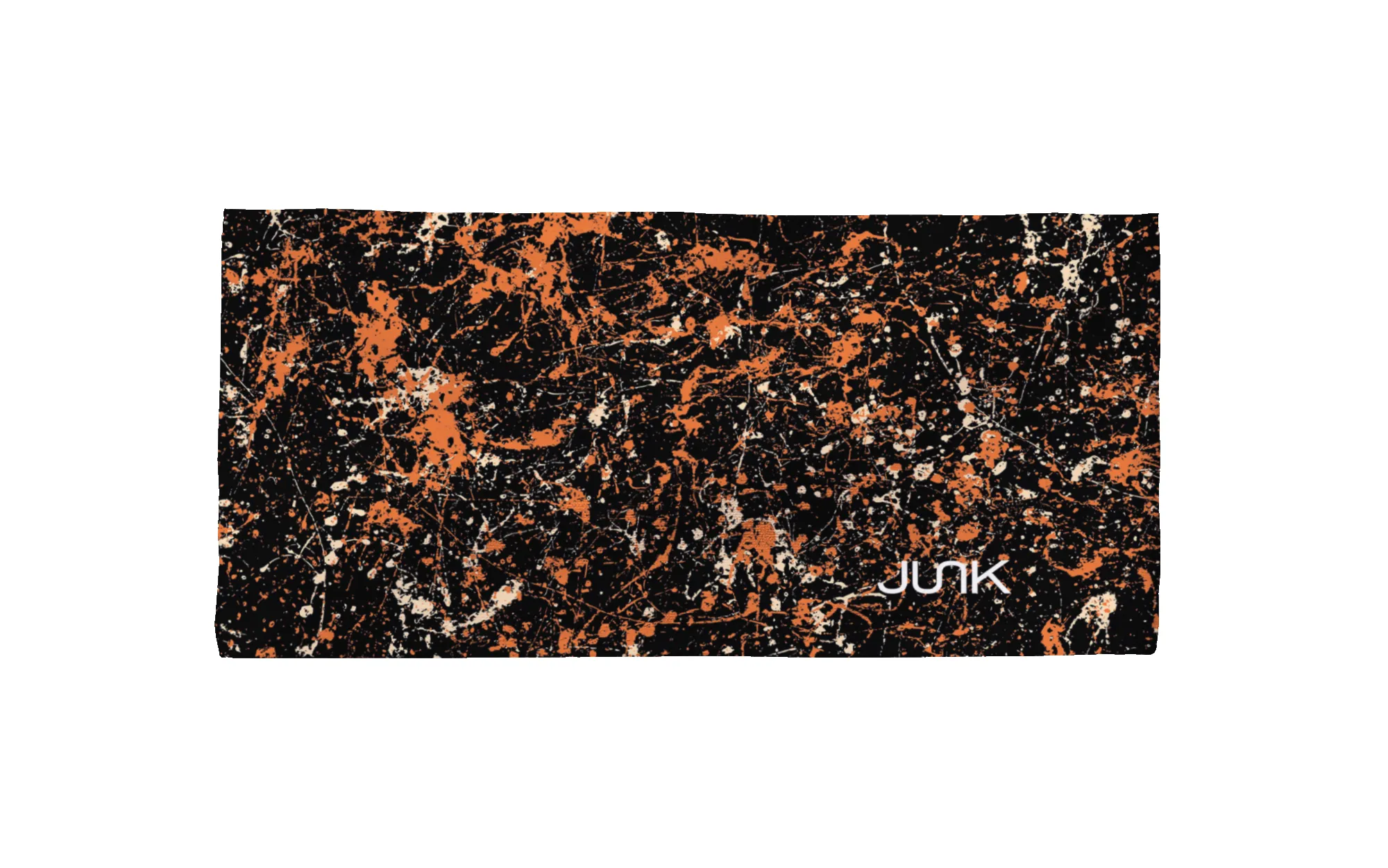Black Orange Gold Splatter Big Bang Lite Headband sold by JUNK Brands product image thumbnail 3
