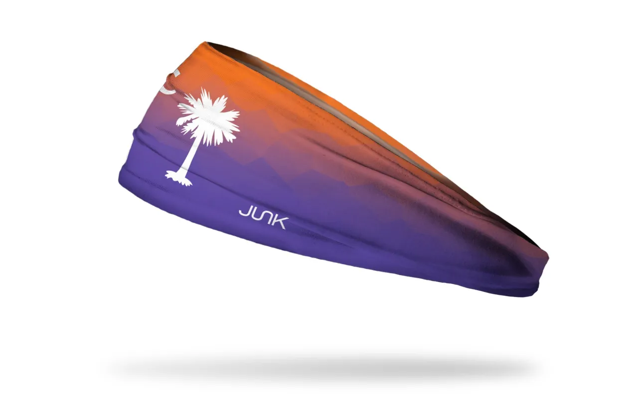 Clemson University: Mistly Mountains Big Bang Lite Headband sold by JUNK Brands