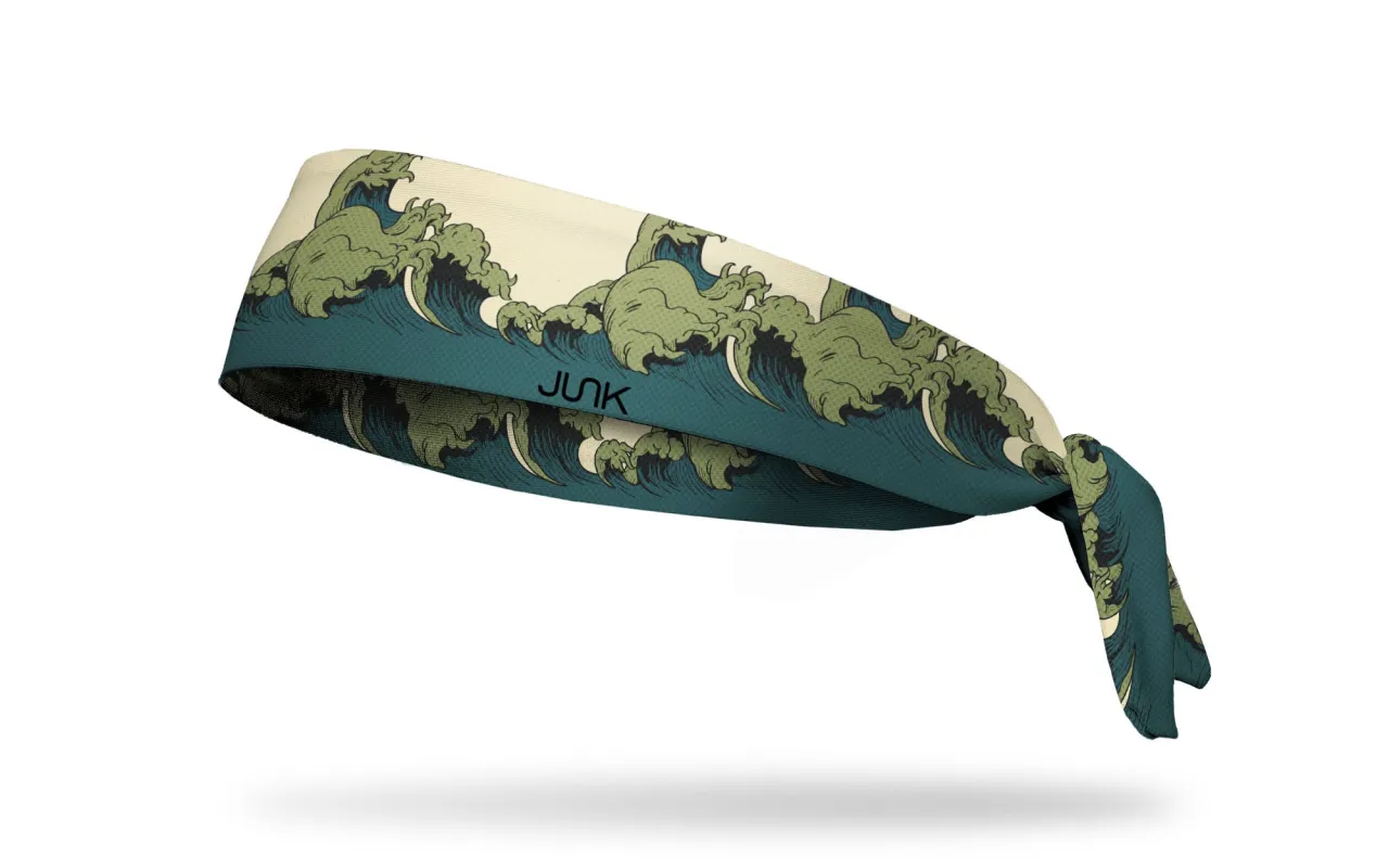 Reef Break Flex Tie Headband sold by JUNK Brands