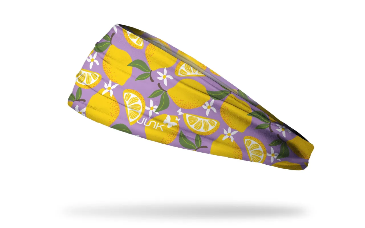 Brittany Allen: Lemon Drop Big Bang Lite Headband sold by JUNK Brands