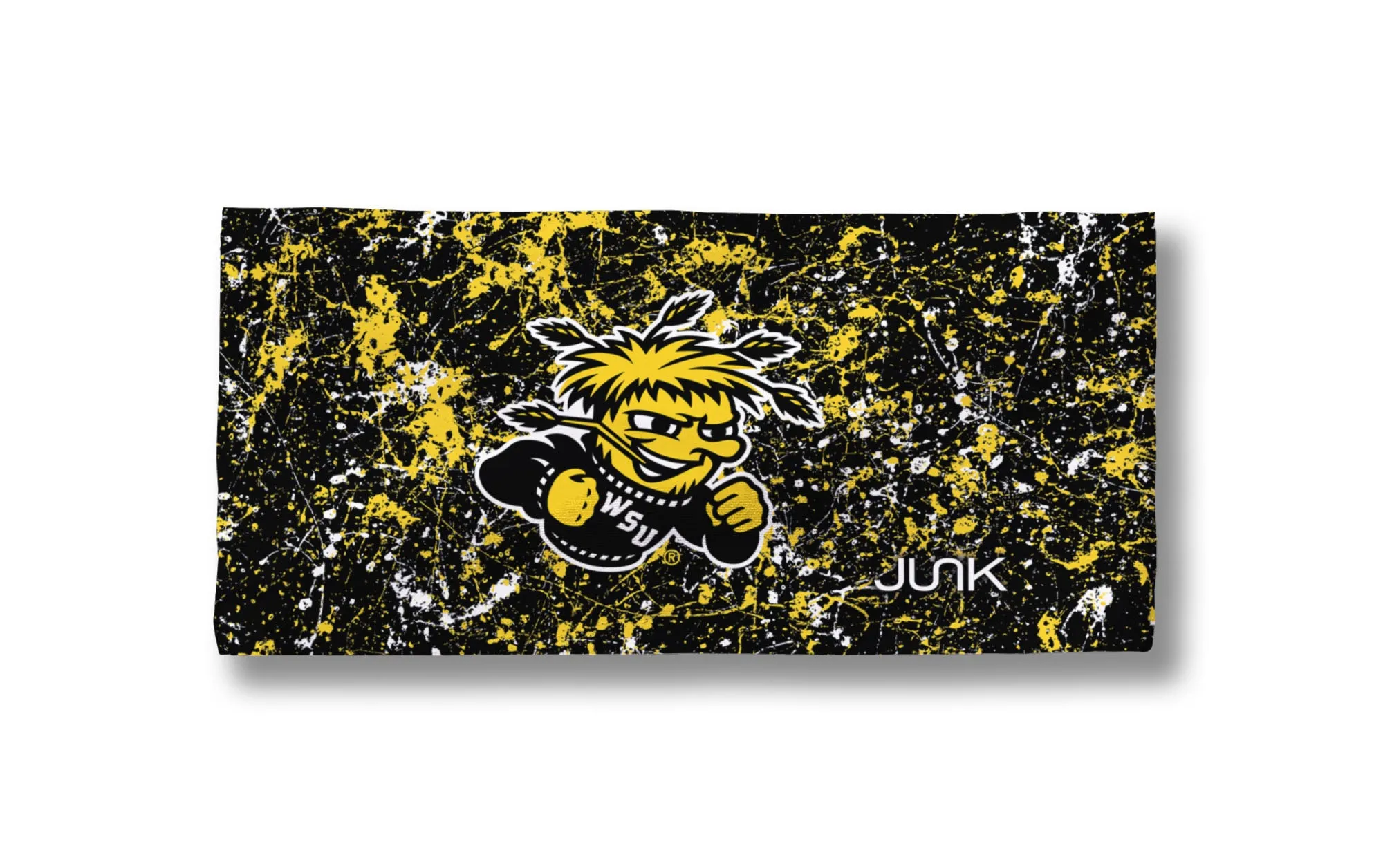 Wichita State University: Splatter Big Bang Lite Headband sold by JUNK Brands product image thumbnail 3