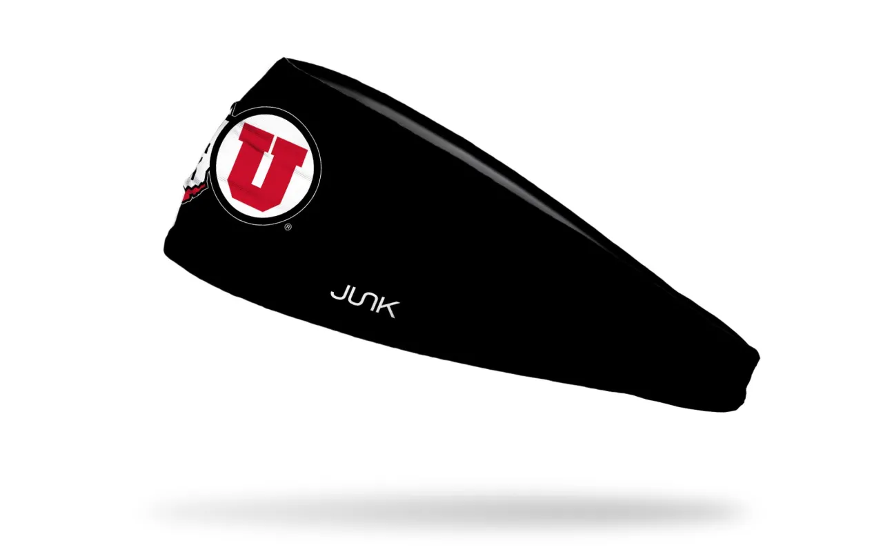 University of Utah: Road Solid Big Bang Lite Headband sold by JUNK Brands