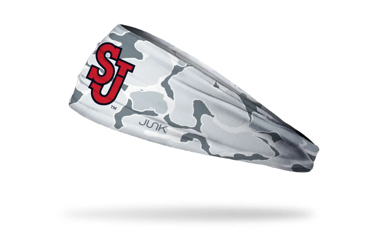St. John's University: Camo Big Bang Lite Headband sold by JUNK Brands