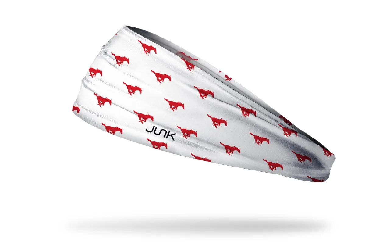 Southern Methodist University: Mascot Pattern Big Bang Lite Headband sold by JUNK Brands