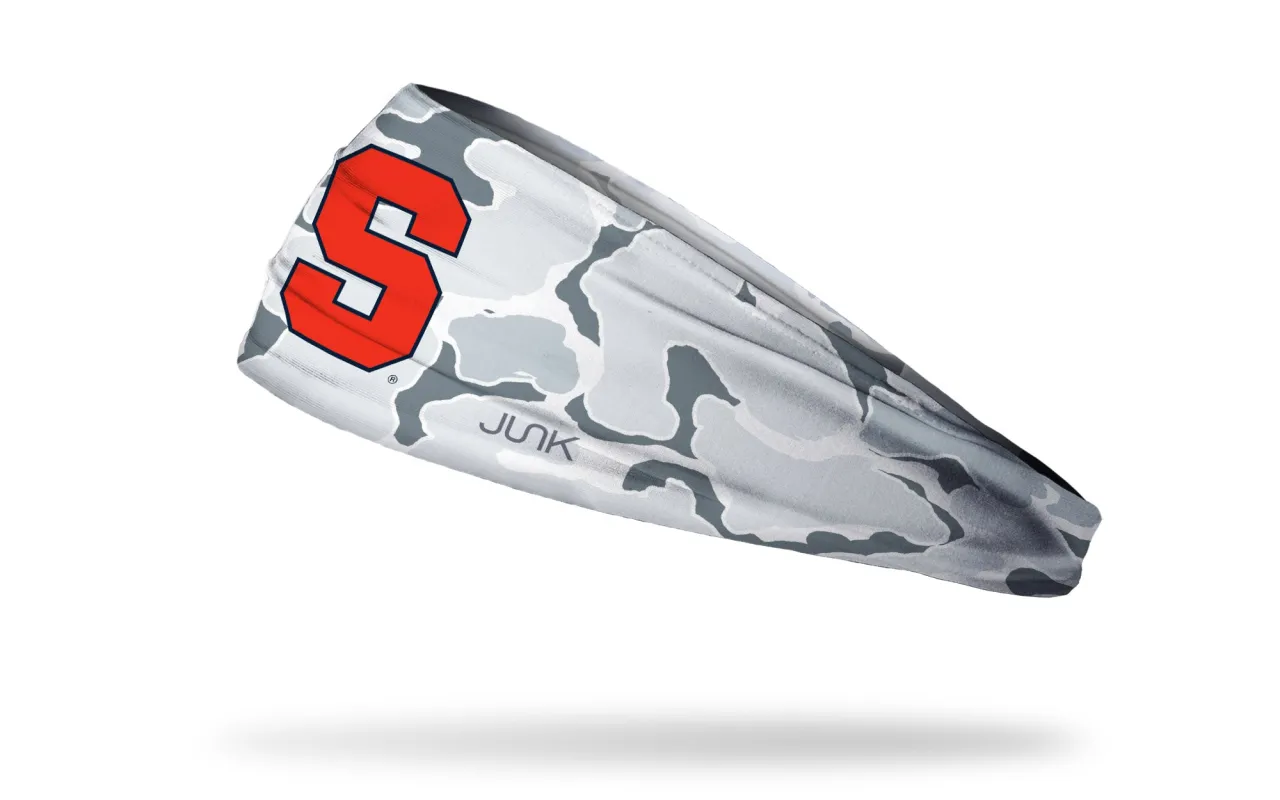 Syracuse University: White Camo Big Bang Lite Headband sold by JUNK Brands