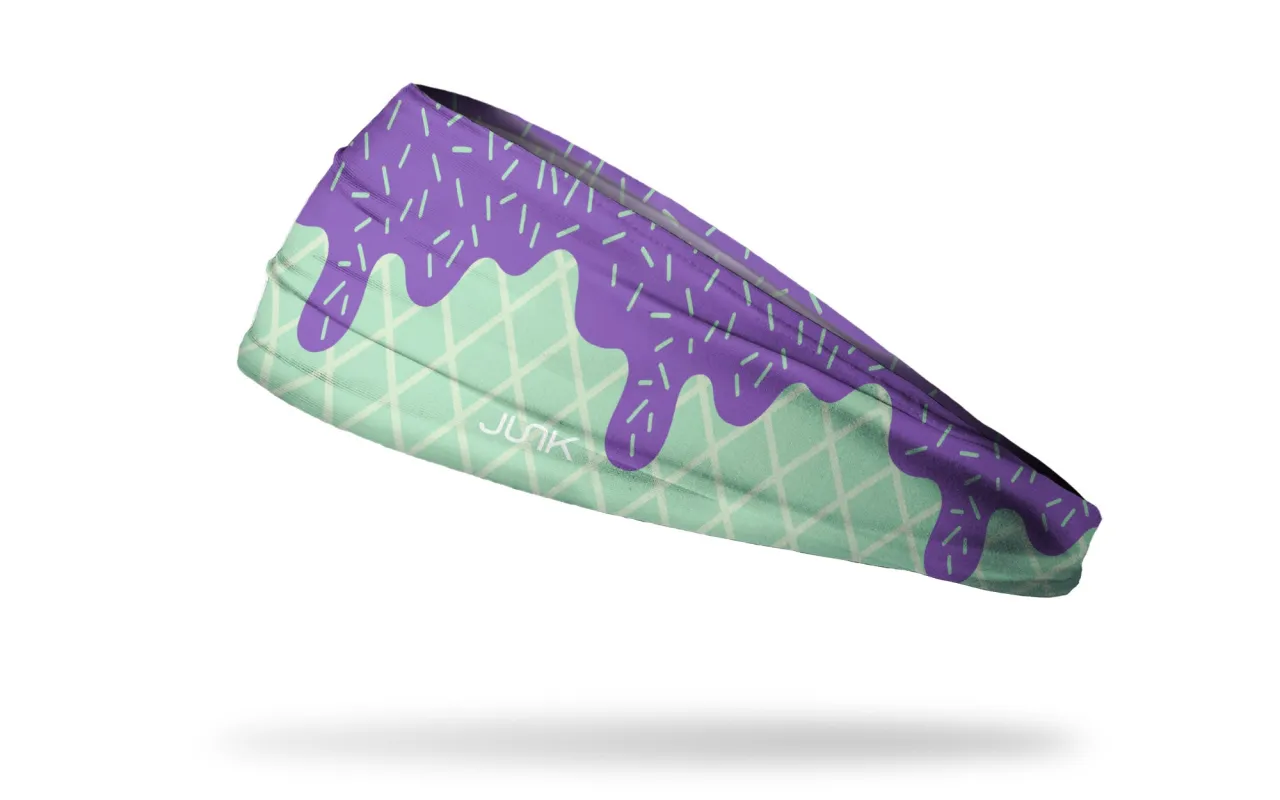 Hot Violet Scoop Big Bang Lite Headband sold by JUNK Brands
