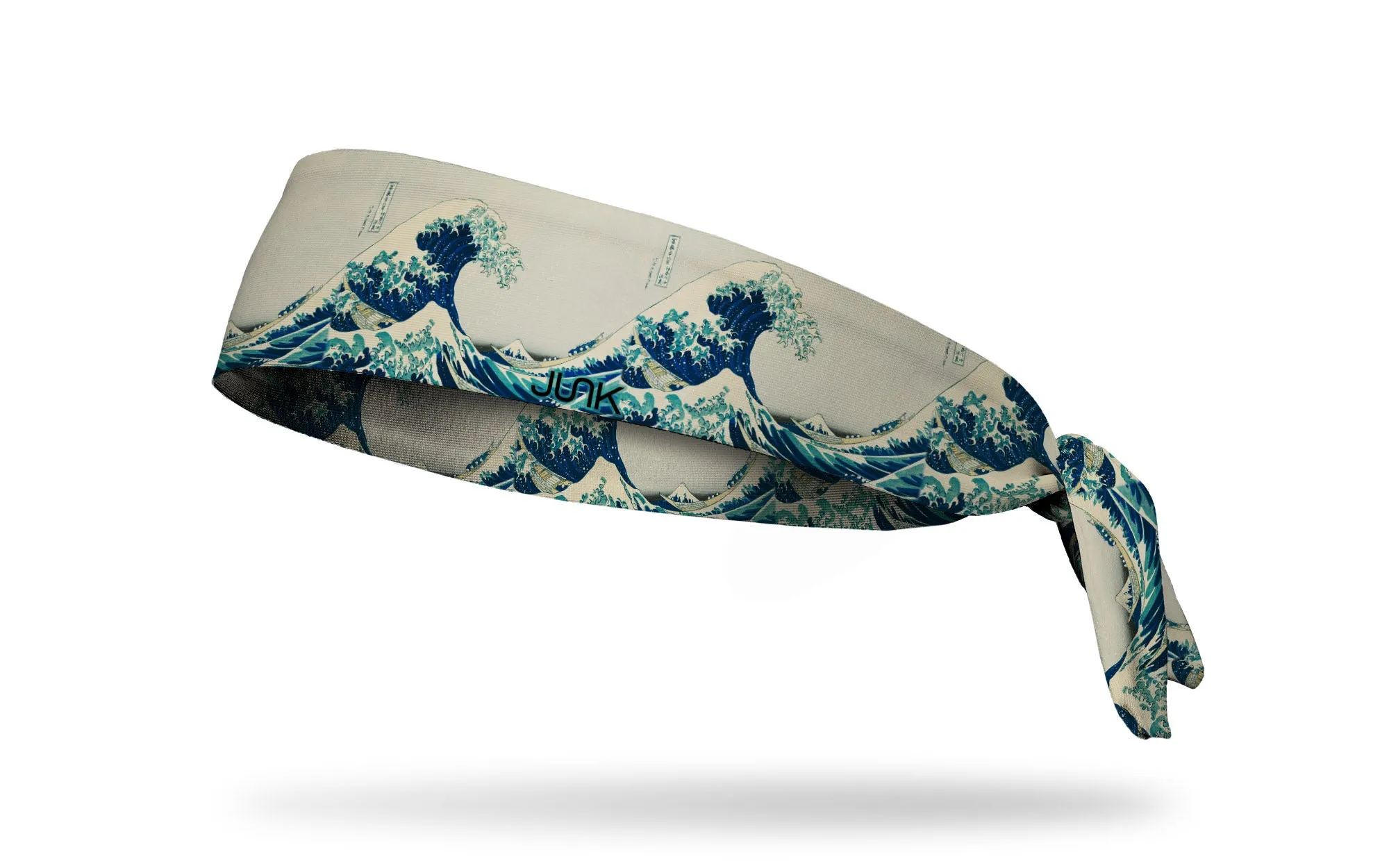 Hokusai Flex Tie Headband sold by JUNK Brands