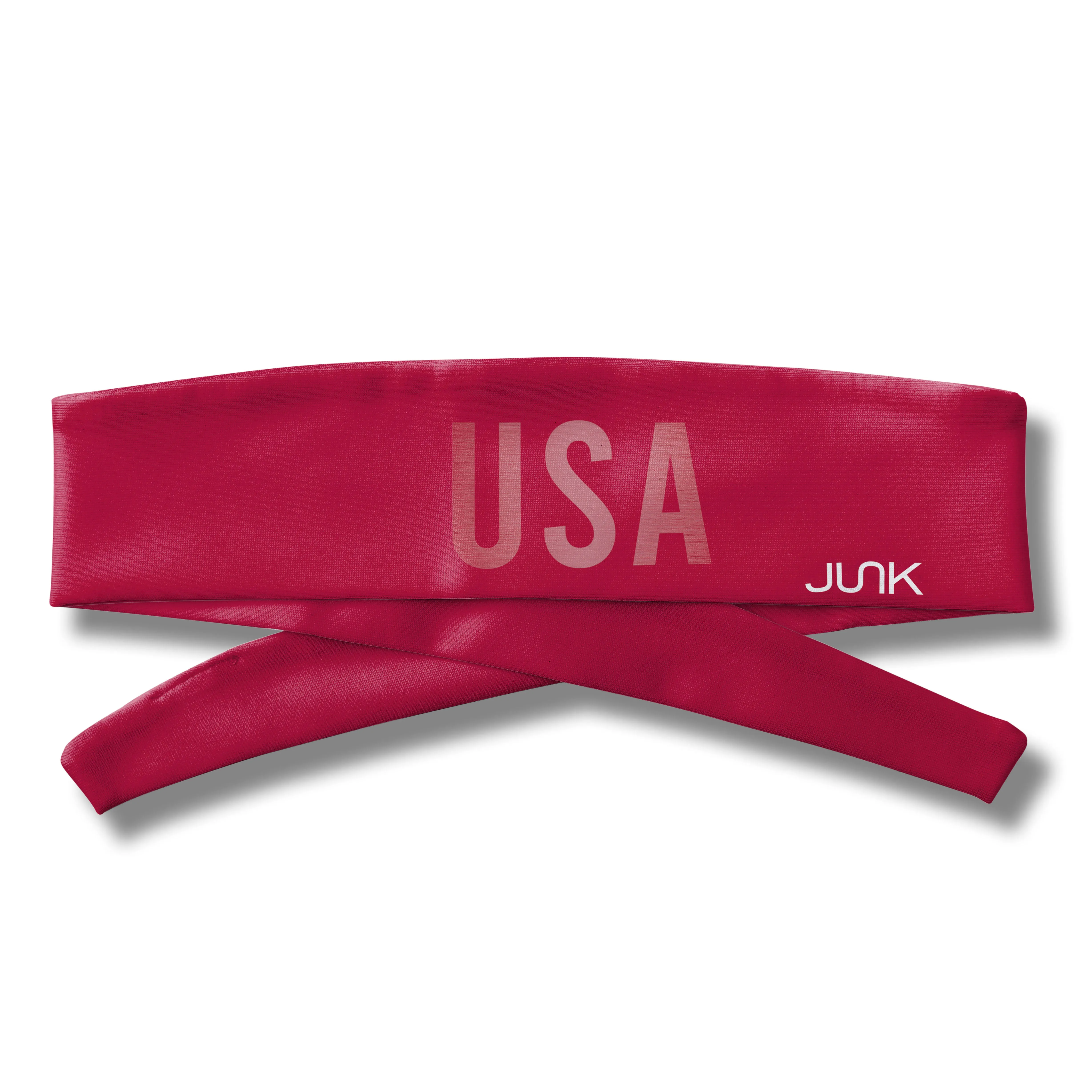 United Red Flex Tie Headband sold by JUNK Brands product image thumbnail 3