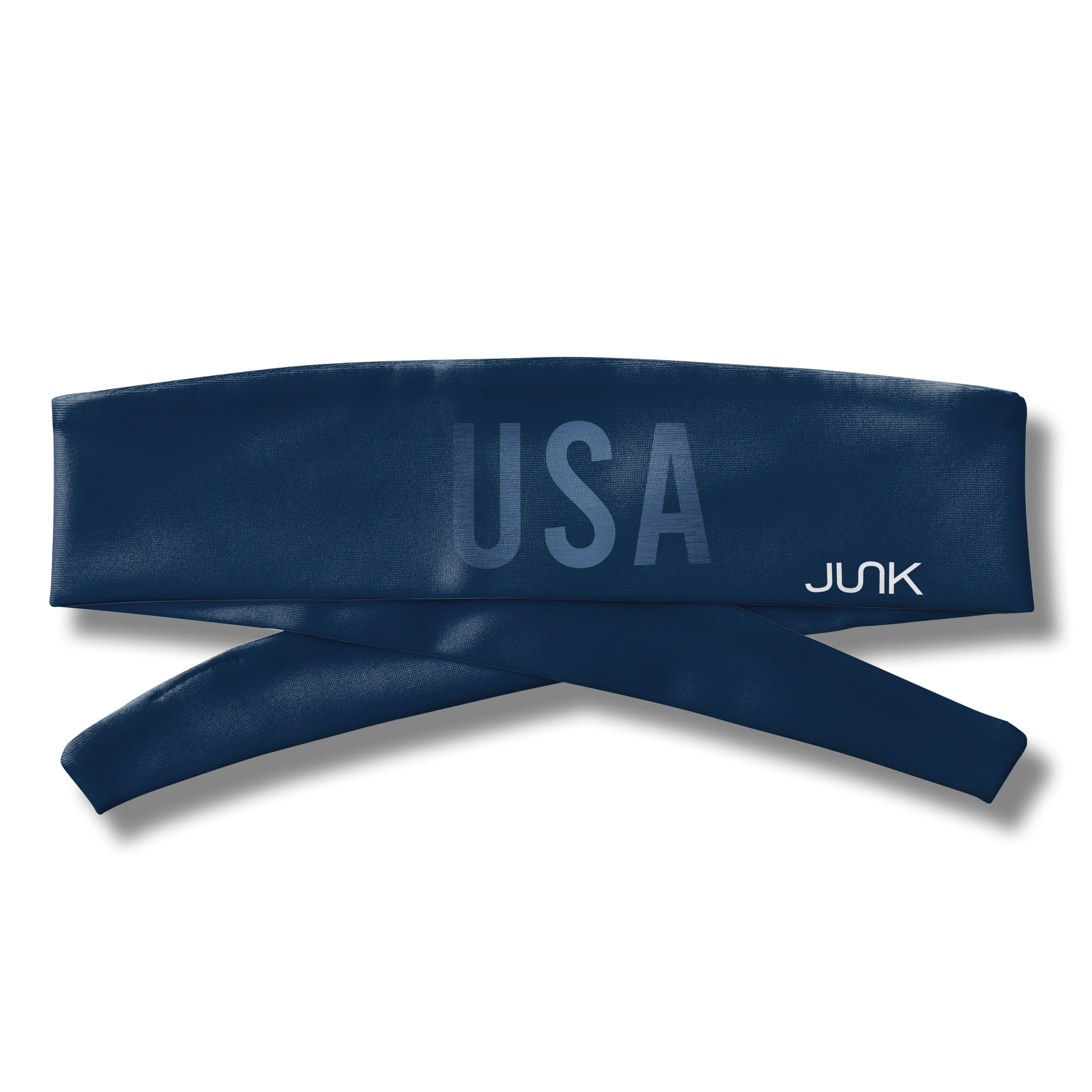 United Blue Flex Tie Headband sold by JUNK Brands product image thumbnail 3