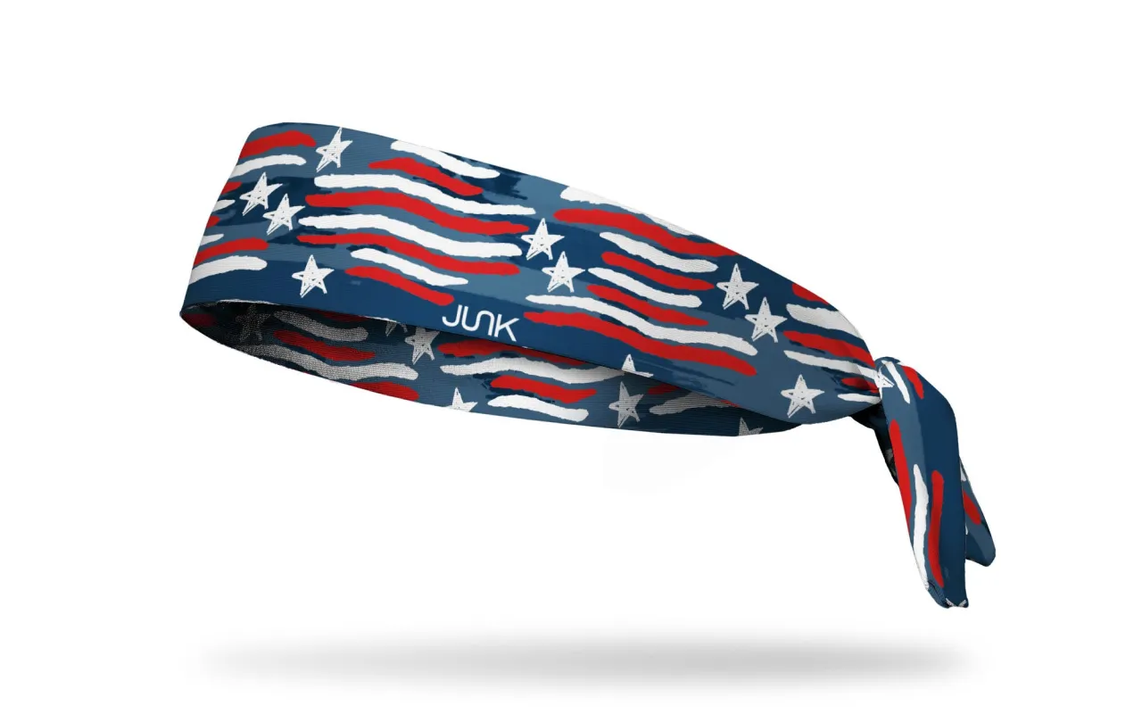 The Beautiful Flex Tie Headband sold by JUNK Brands