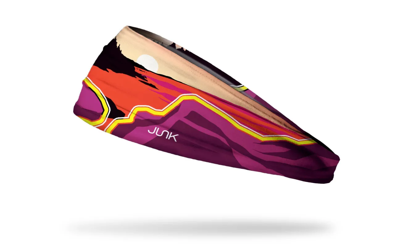 Acadia National Park Highlight Big Bang Lite Headband sold by JUNK Brands