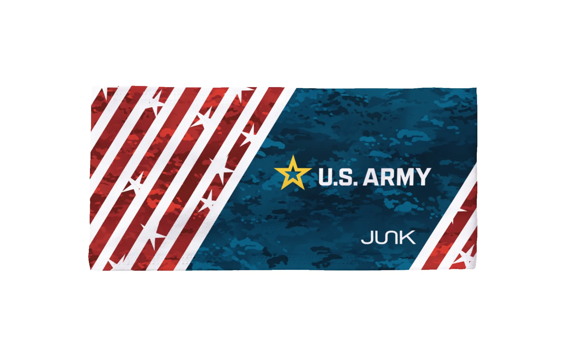 Army: Red White and Blue Big Bang Lite Headband sold by JUNK Brands product image thumbnail 3