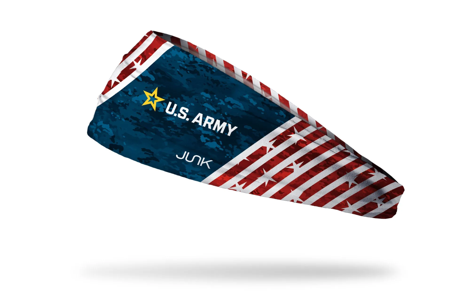 Army: Red White and Blue Big Bang Lite Headband sold by JUNK Brands