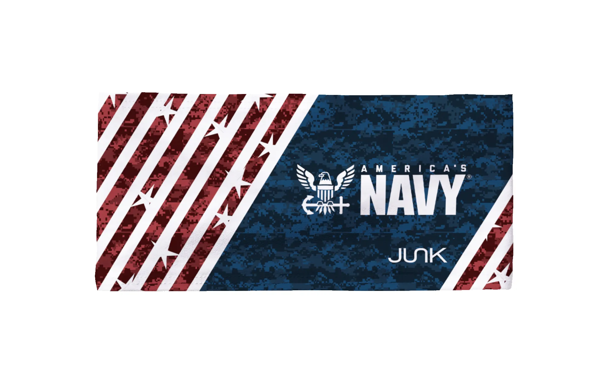 Navy: Red White and Blue Big Bang Lite Headband sold by JUNK Brands product image thumbnail 3