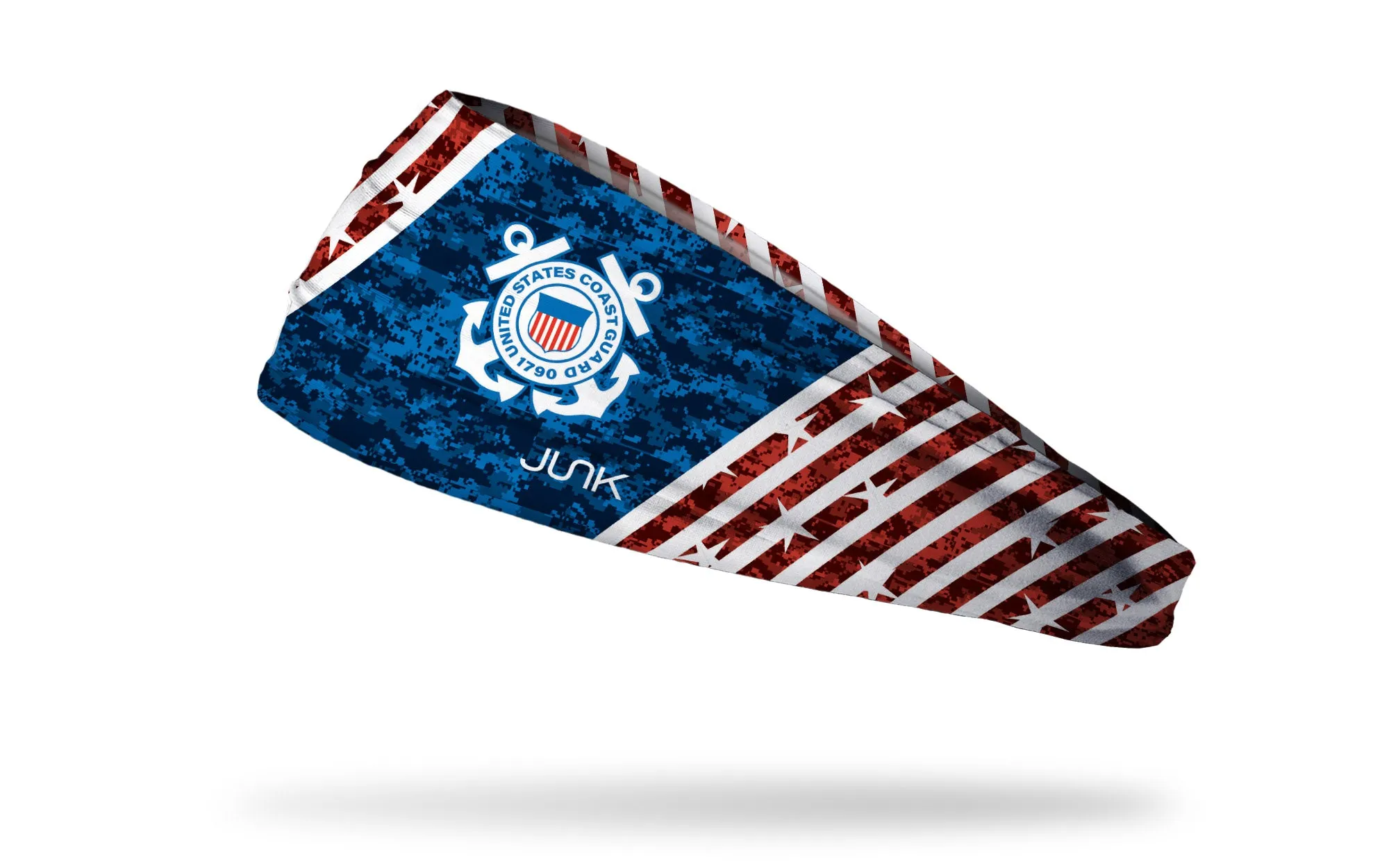 Coast Guard: Red White and Blue Big Bang Lite Headband sold by JUNK Brands