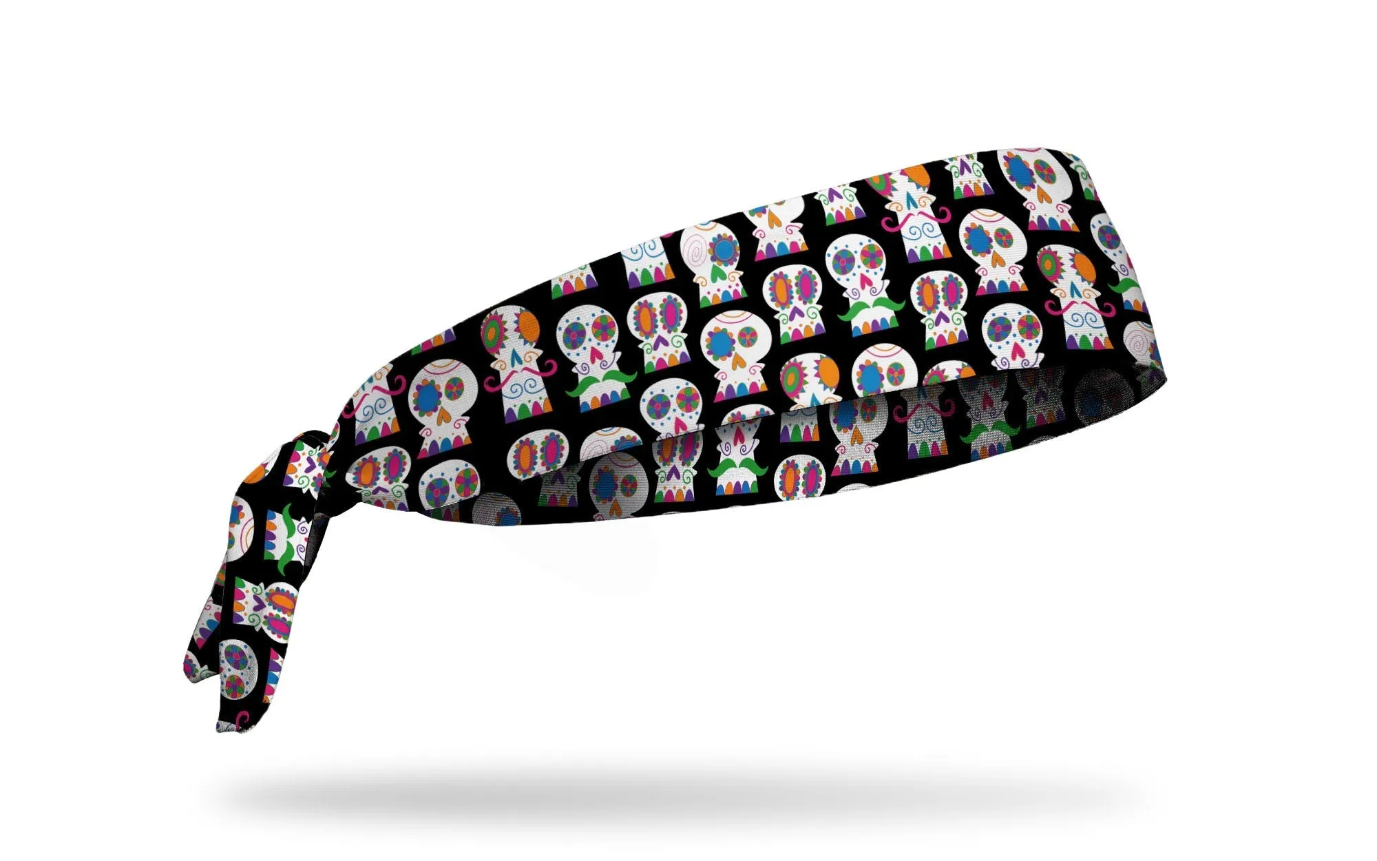Sugar Skulls Tie Headband sold by JUNK Brands product image thumbnail 2